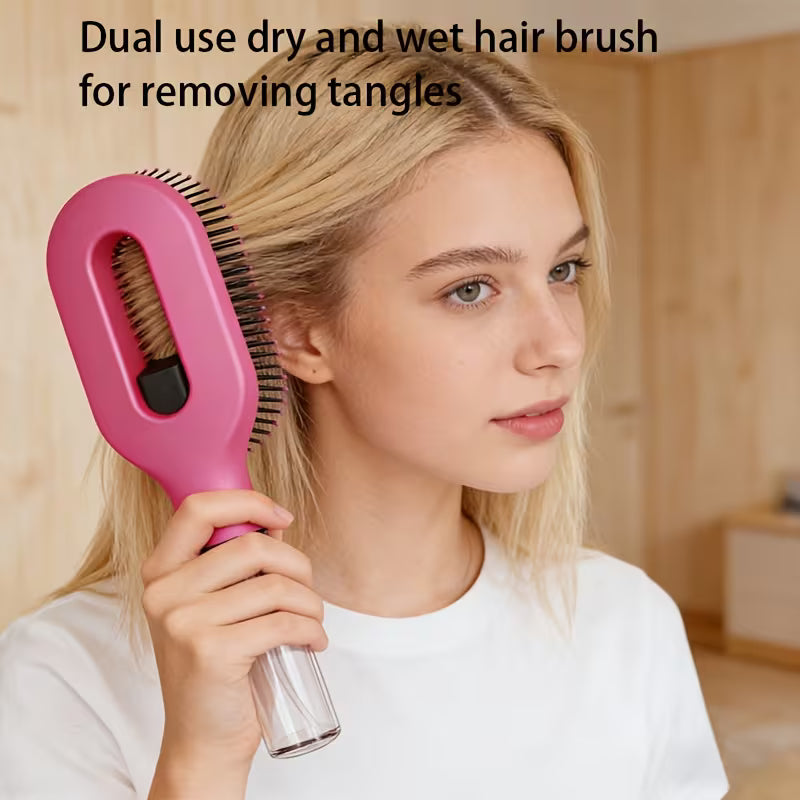 Hårborste med Spray
